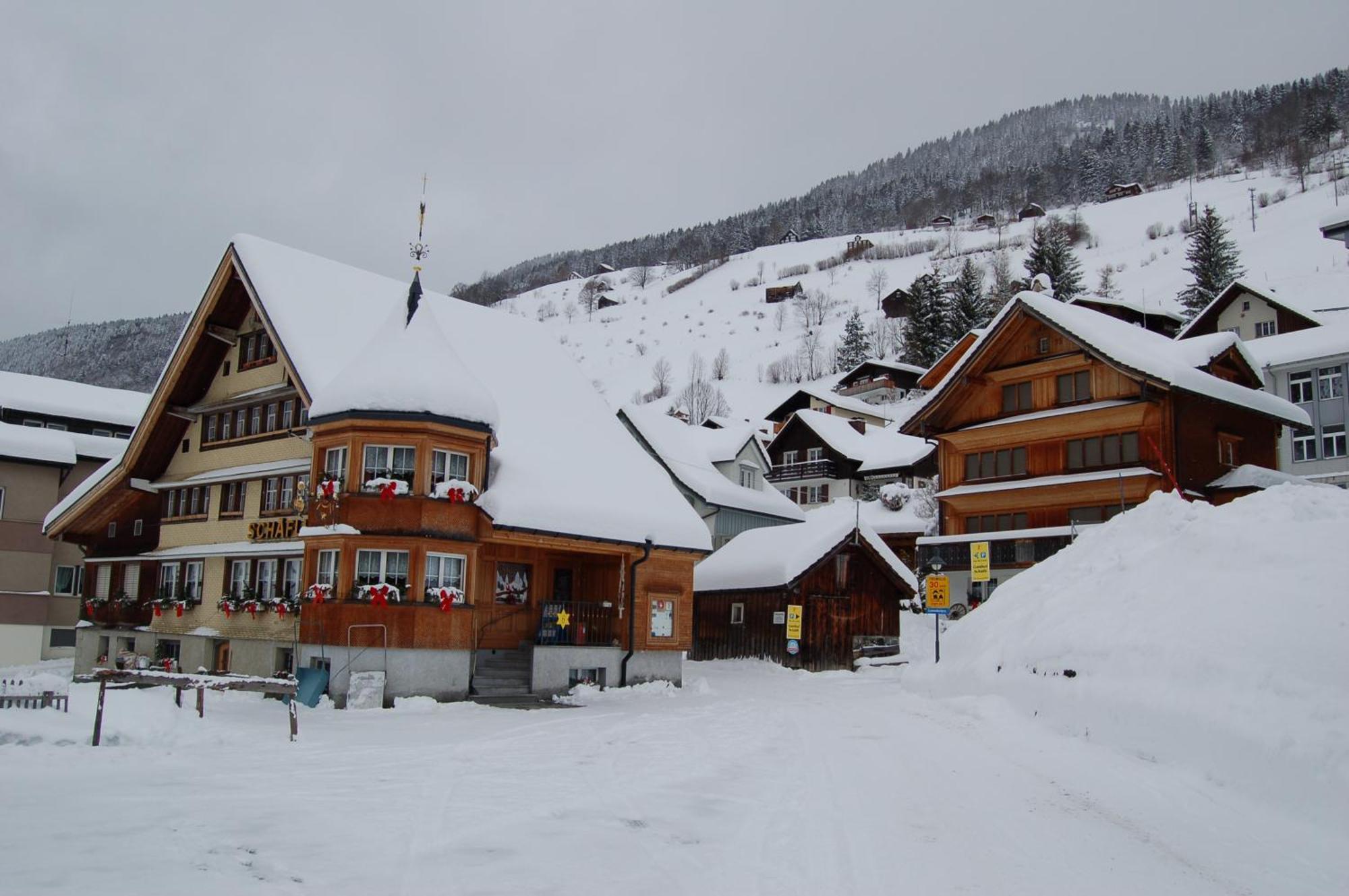 Gasthaus Schaefli Alt St. Johann Eksteriør bilde