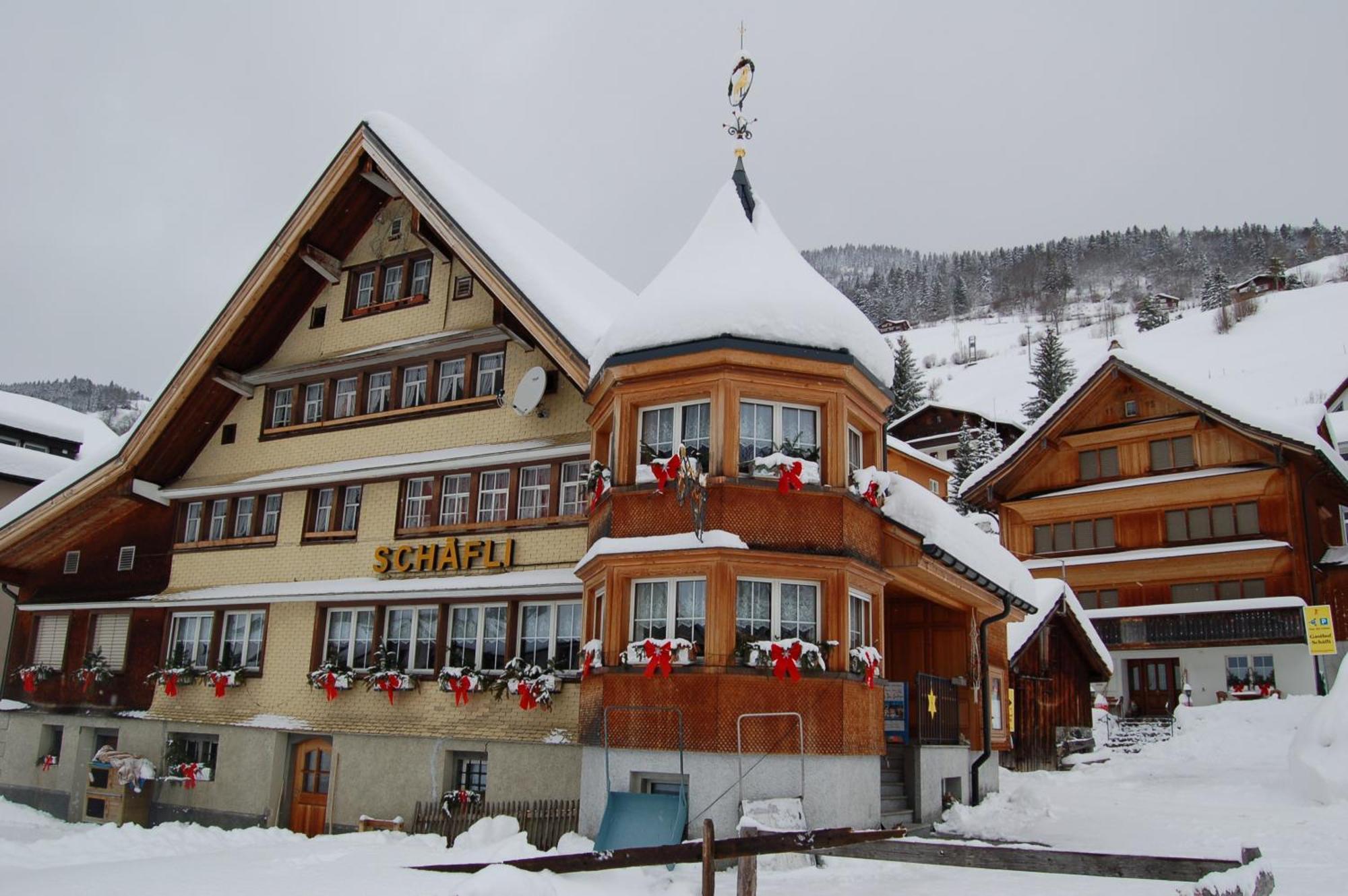 Gasthaus Schaefli Alt St. Johann Eksteriør bilde